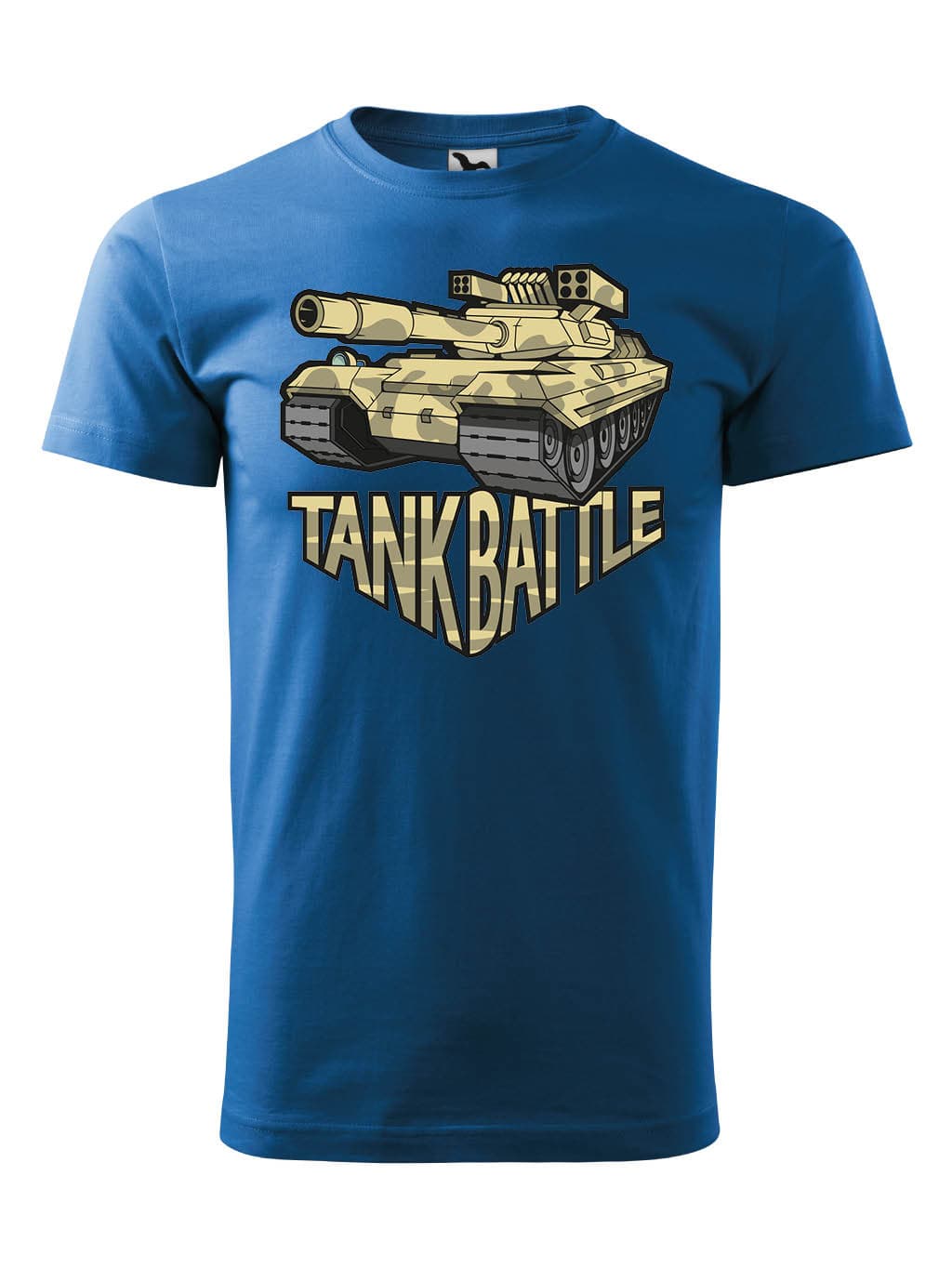 Tričko s potiskem Battle tank