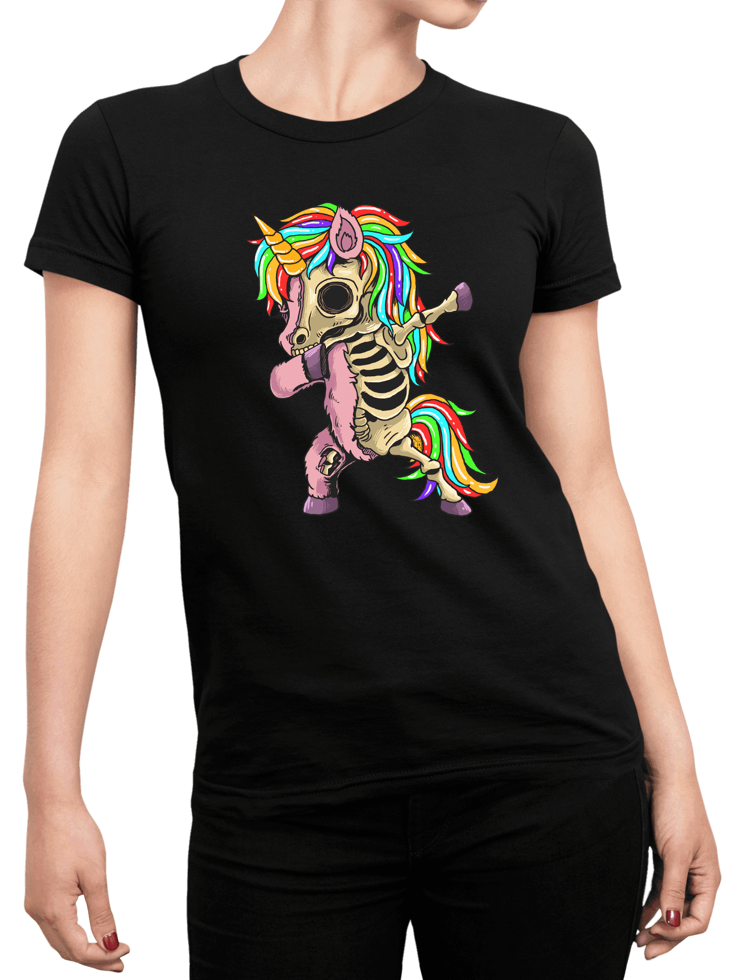 Tričko s potiskem Dead unicorn