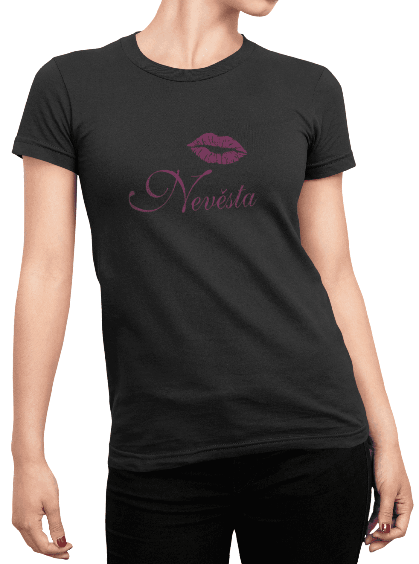 t shirt mockup of a woman posing with cropped face 87 el (1) min