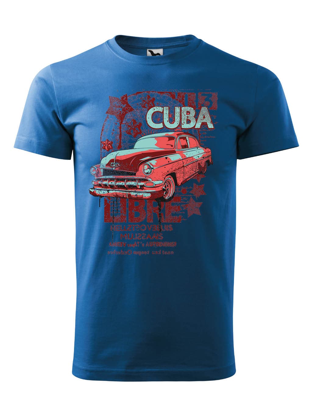 Tričko s potiskem Cuba libre