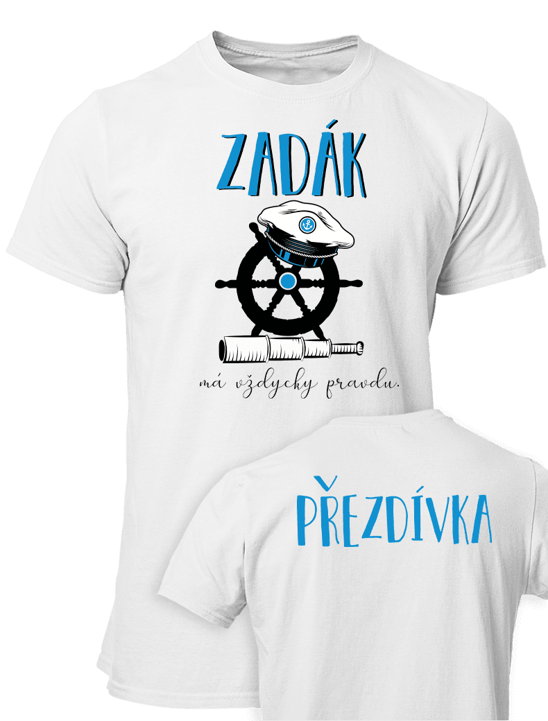 Vodácké triko - Zadák má vždy pravdu