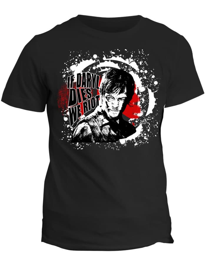 Tričko The Walking Dead - If Daryl dies
