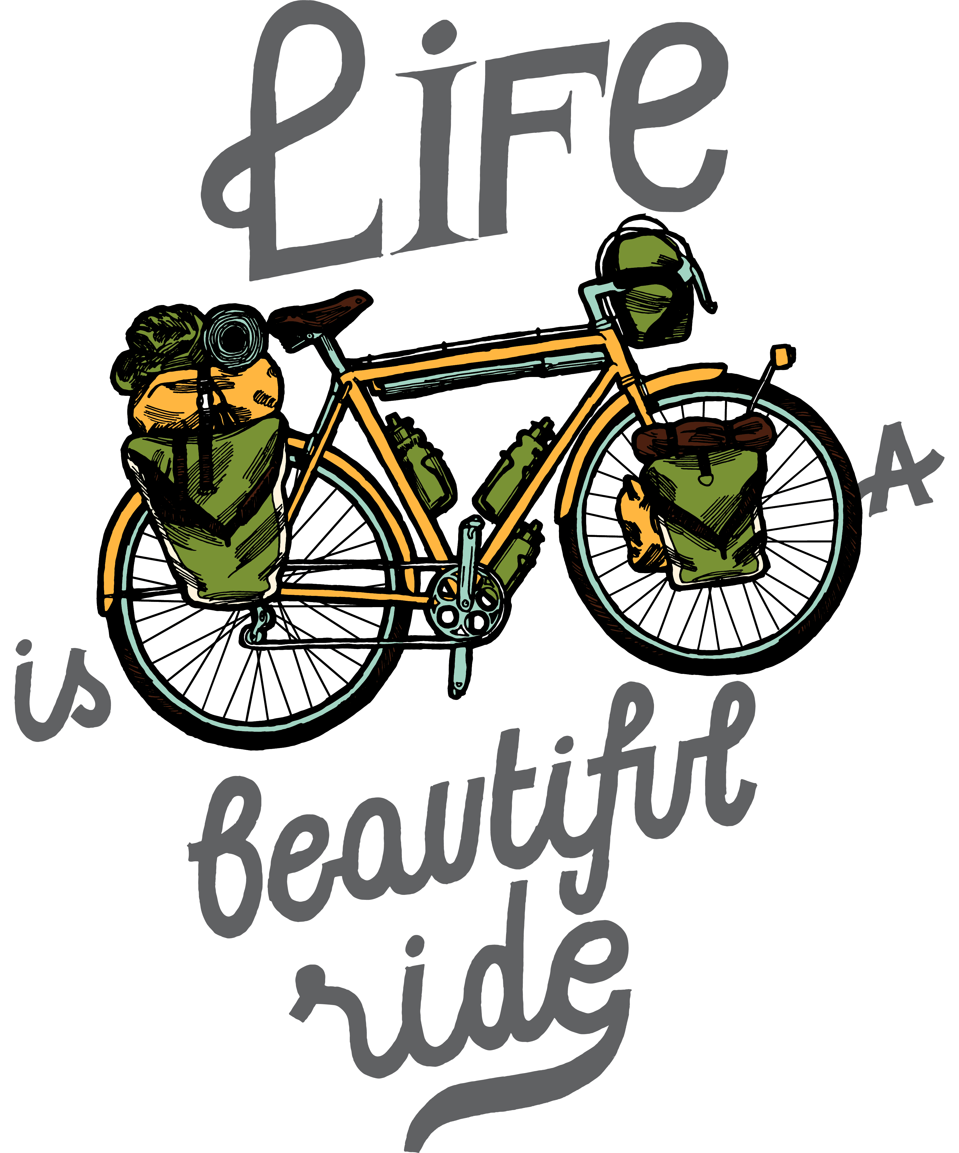 Live is a beautiful ride pro svetle