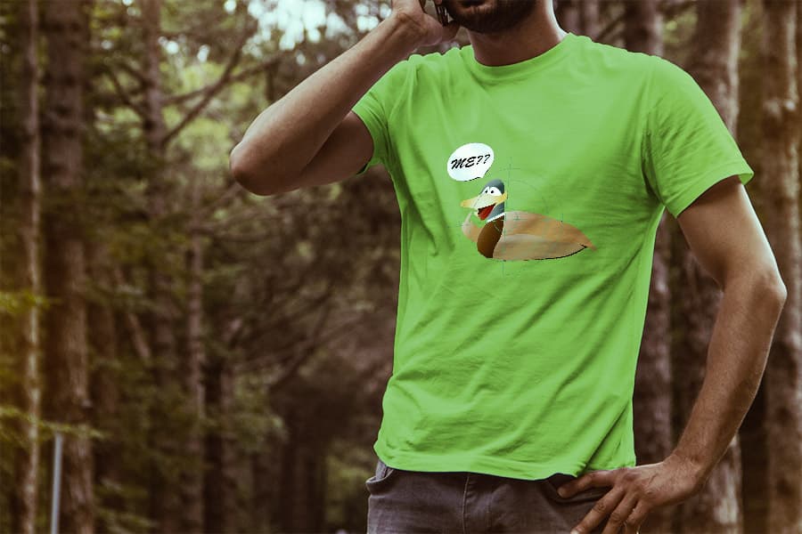 Tričko s potiskem Lovecká sezóna