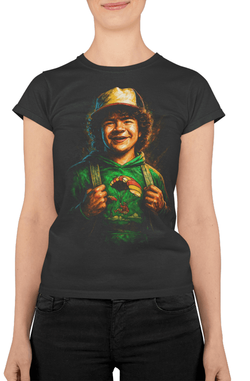 Tričko s potiskem stranger things - dustin #2