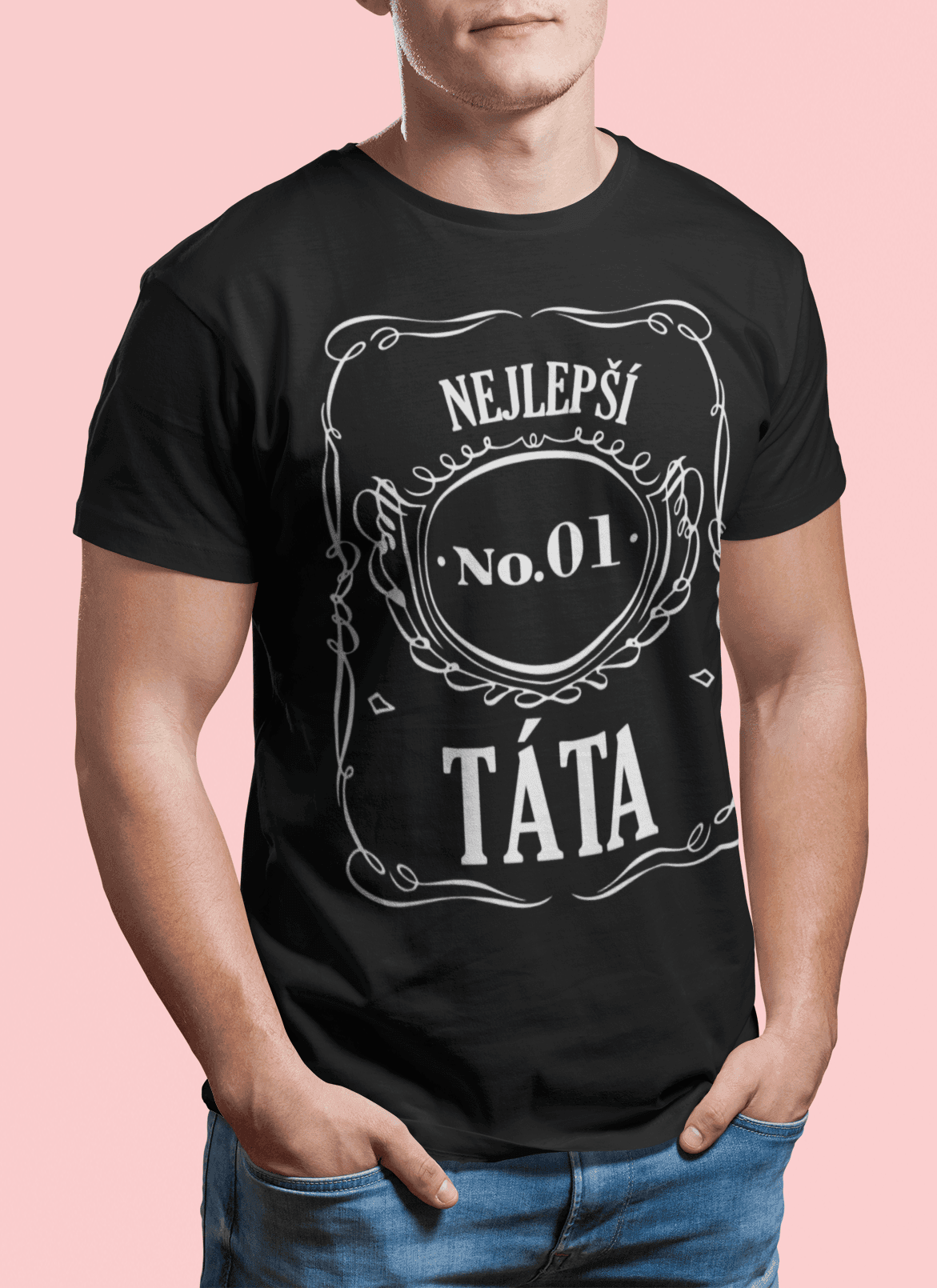 Tričko s potiskem Nejlepší táta