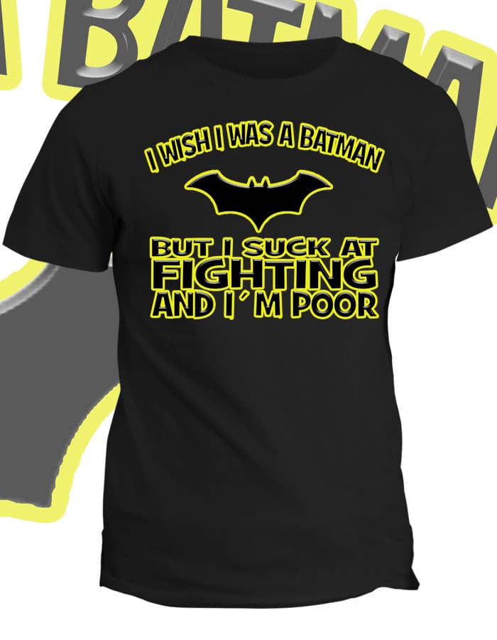 Tričko s potiskem Celou duší Batman