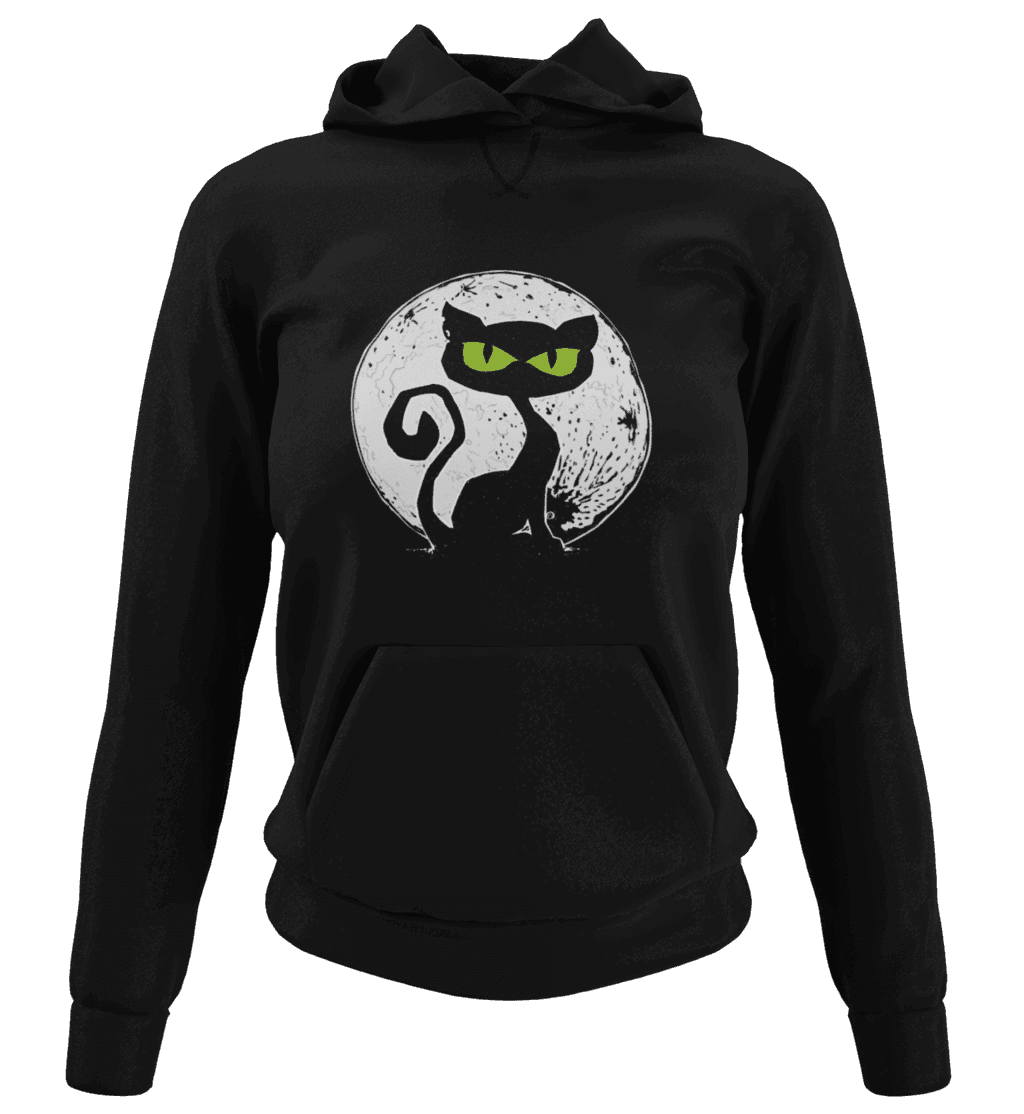 front view mockup of a women s ghosted hoodie 4434 el1 (5) (1)