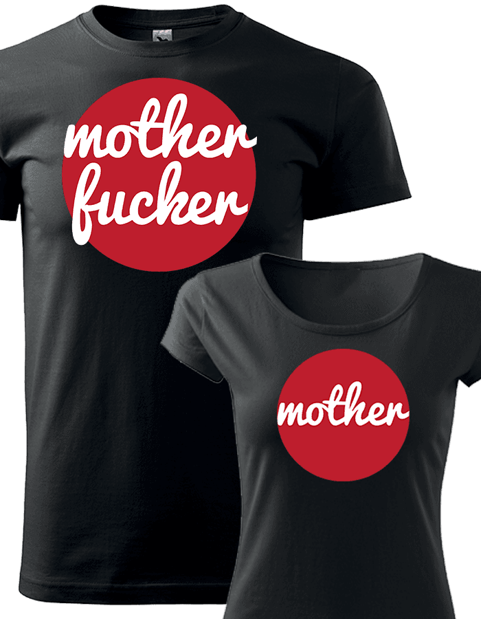 Trička pro páry Mother