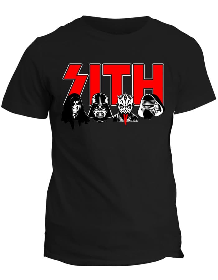 Tričko s potiskem Star Wars Sith Lords