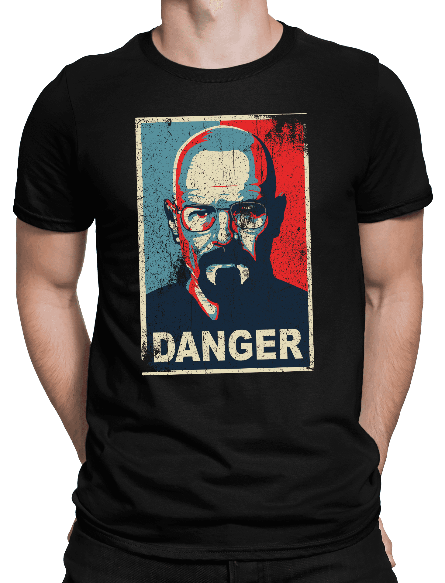 Tričko s potiskem Breaking Bad  Danger