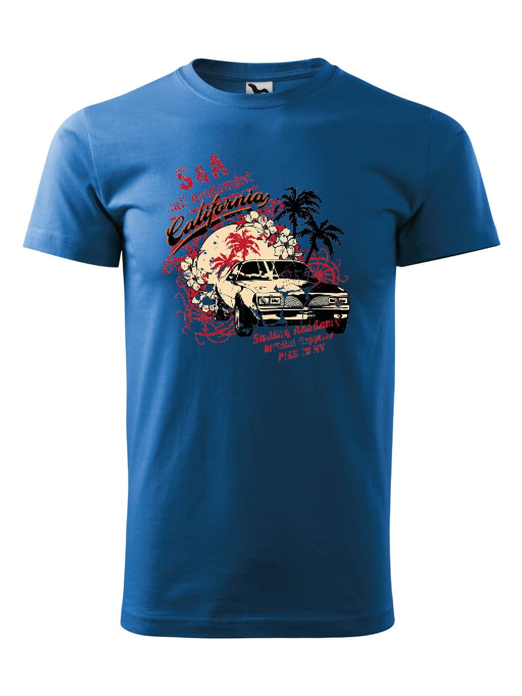 Tričko s potiskem California car