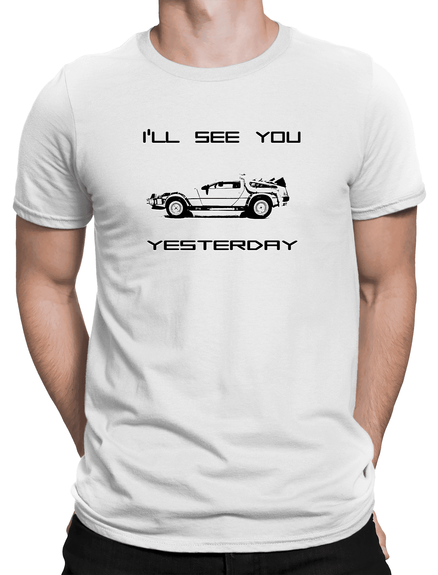 delorean bile triko
