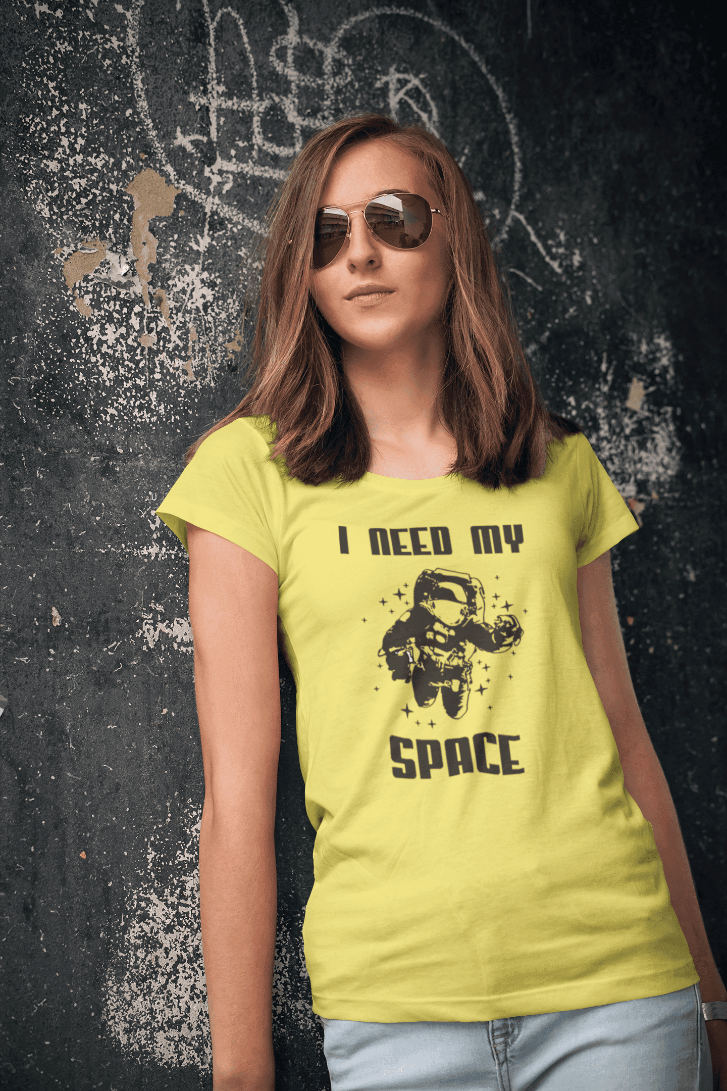 Tričko s potiskem MY SPACE