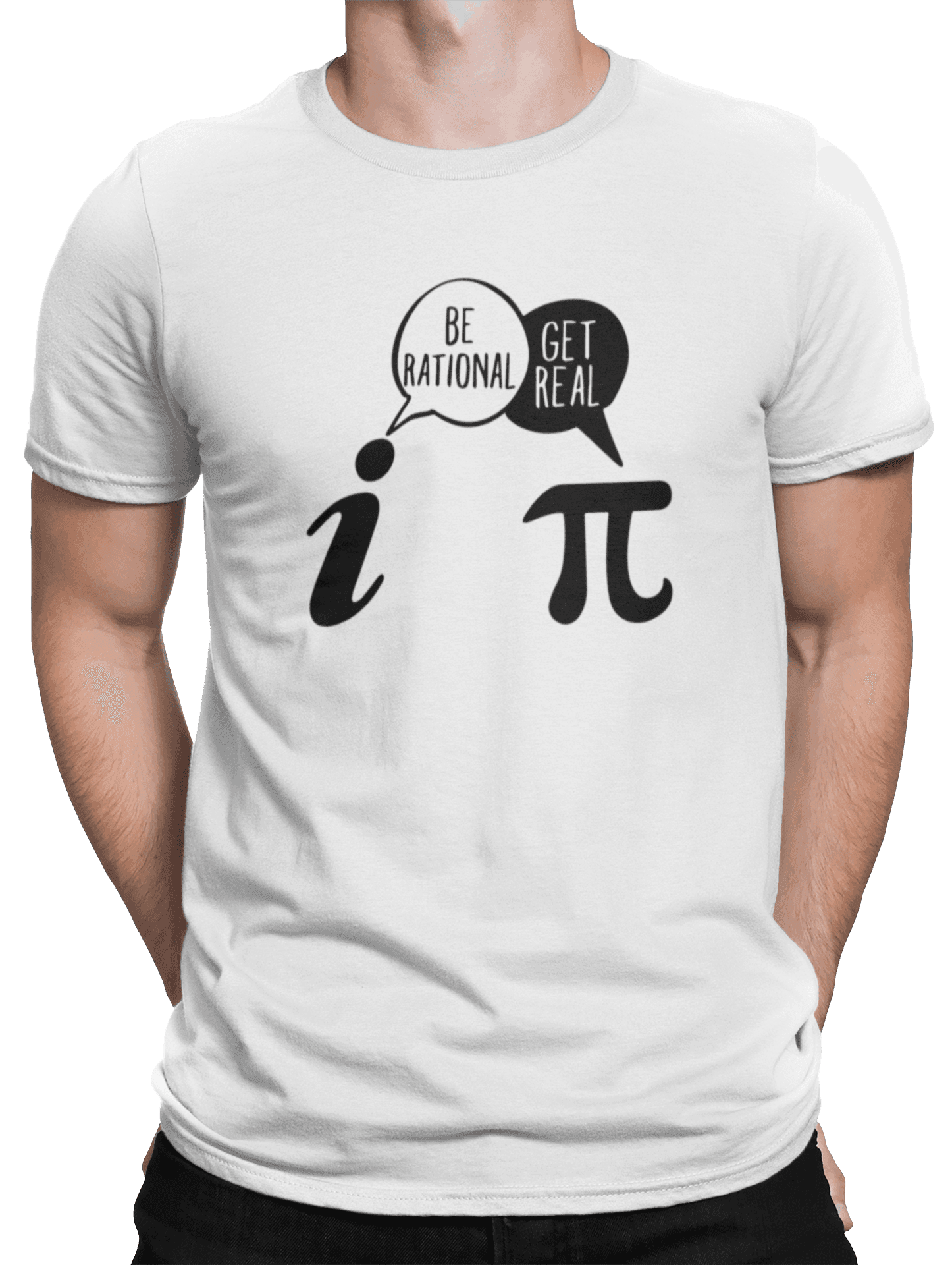 Tričko s potiskem Be rational, get real