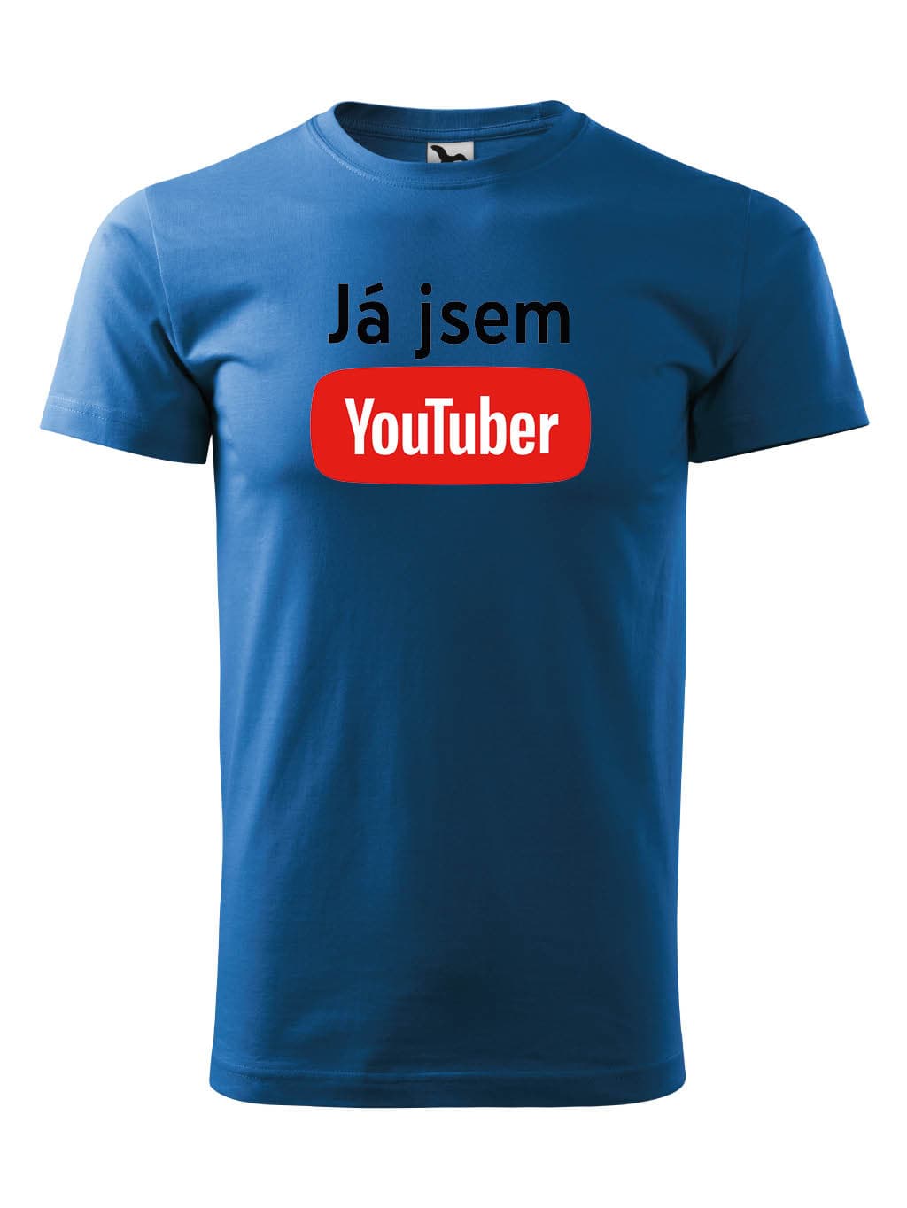 Tričko s potiskem Já jsem YouTuber