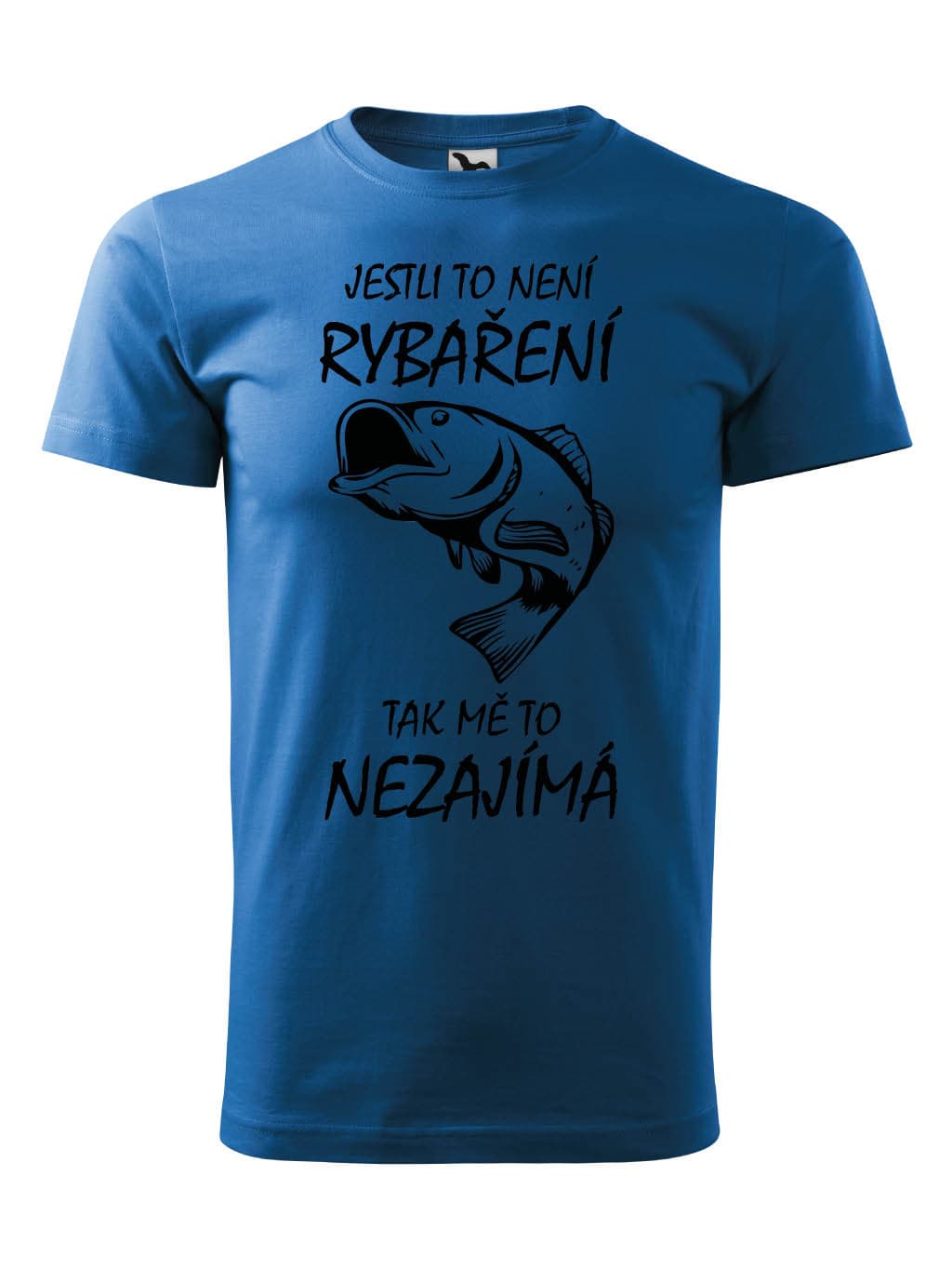 Tričko s potiskem Rybaření a nic jiného
