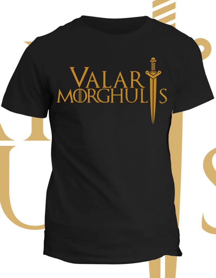 Tričko Game of Thrones - Valar Morghulis