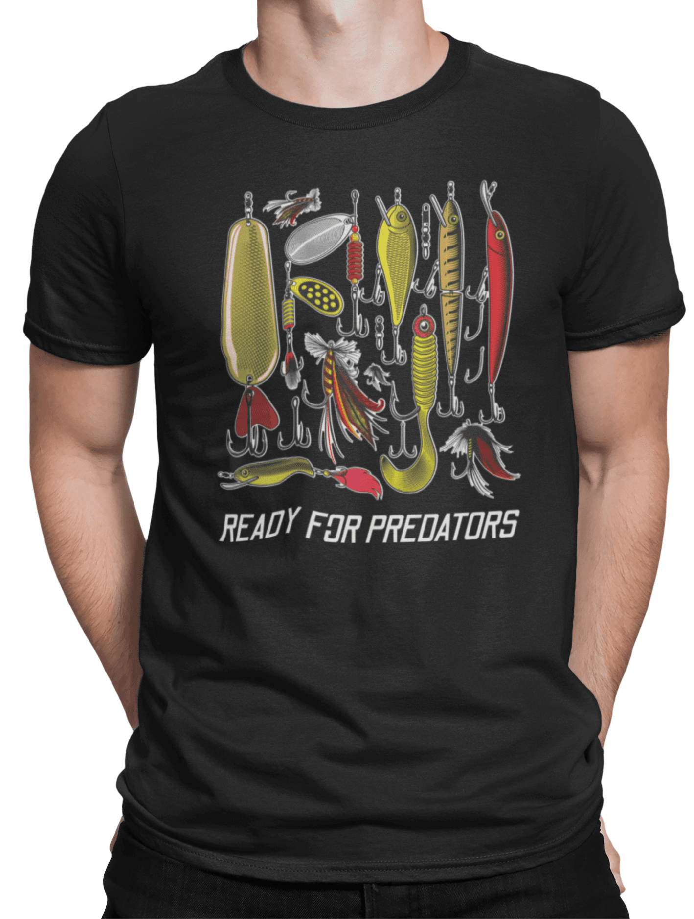 tricko s potiskem ready for predators