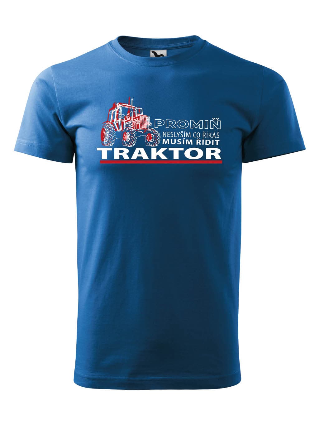 Tričko s potiskem Řídím traktor