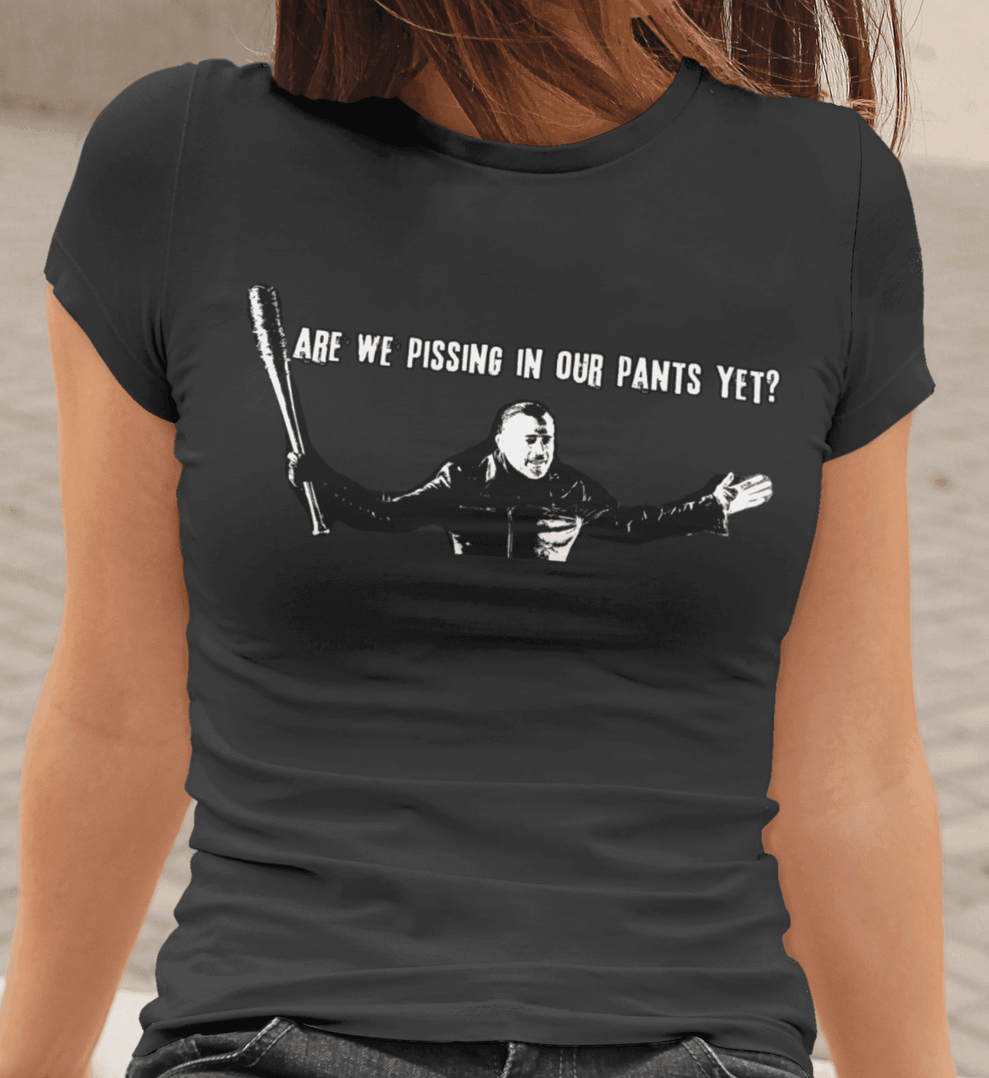 Tričko The Walking Dead - Pissed pants