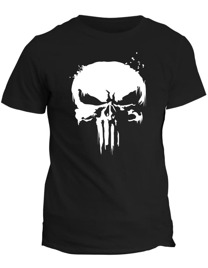 Tričko Punisher grunge