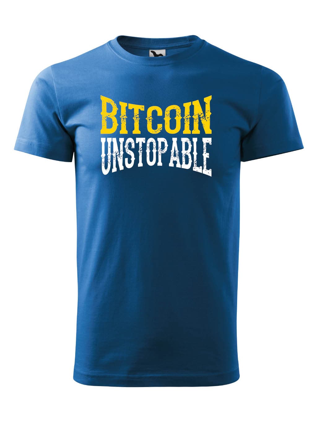 Tričko s potiskem Bitcoin unstopable