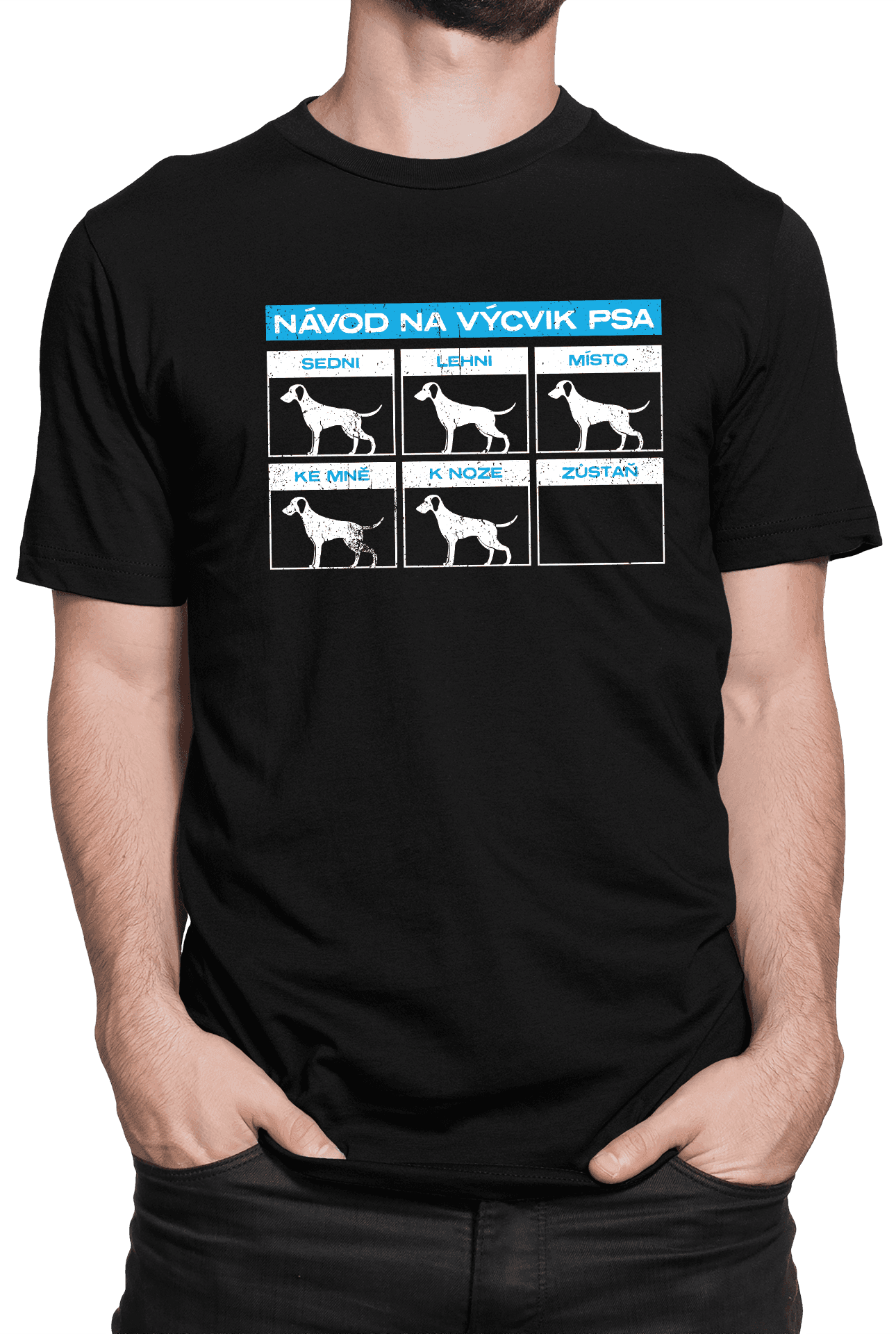 Tričko s potiskem Návod na výcvik