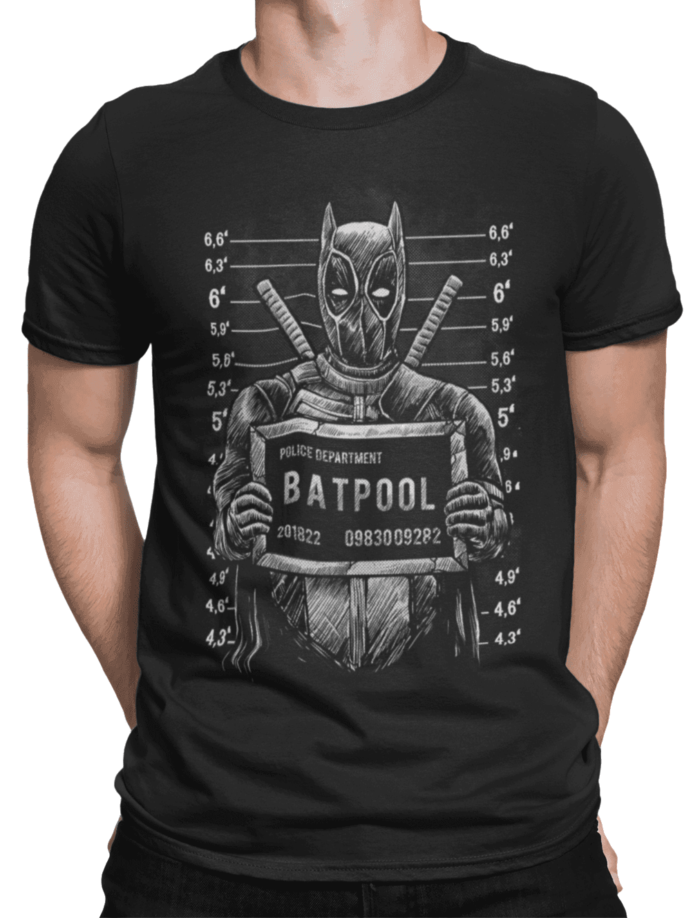 tricko s potiskem batpool (1)