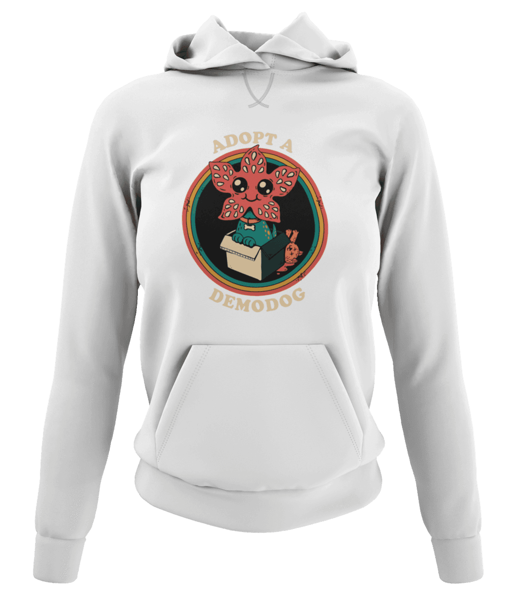 front view mockup of a women s ghosted hoodie 4434 el1 (2) (2)