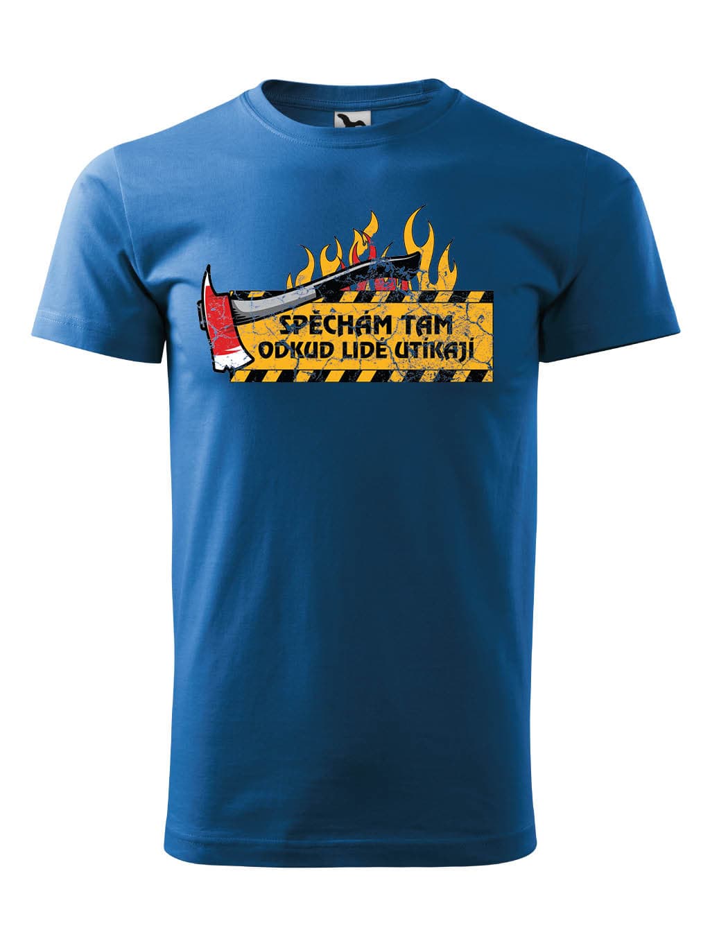 Tričko s potiskem Spěchám
