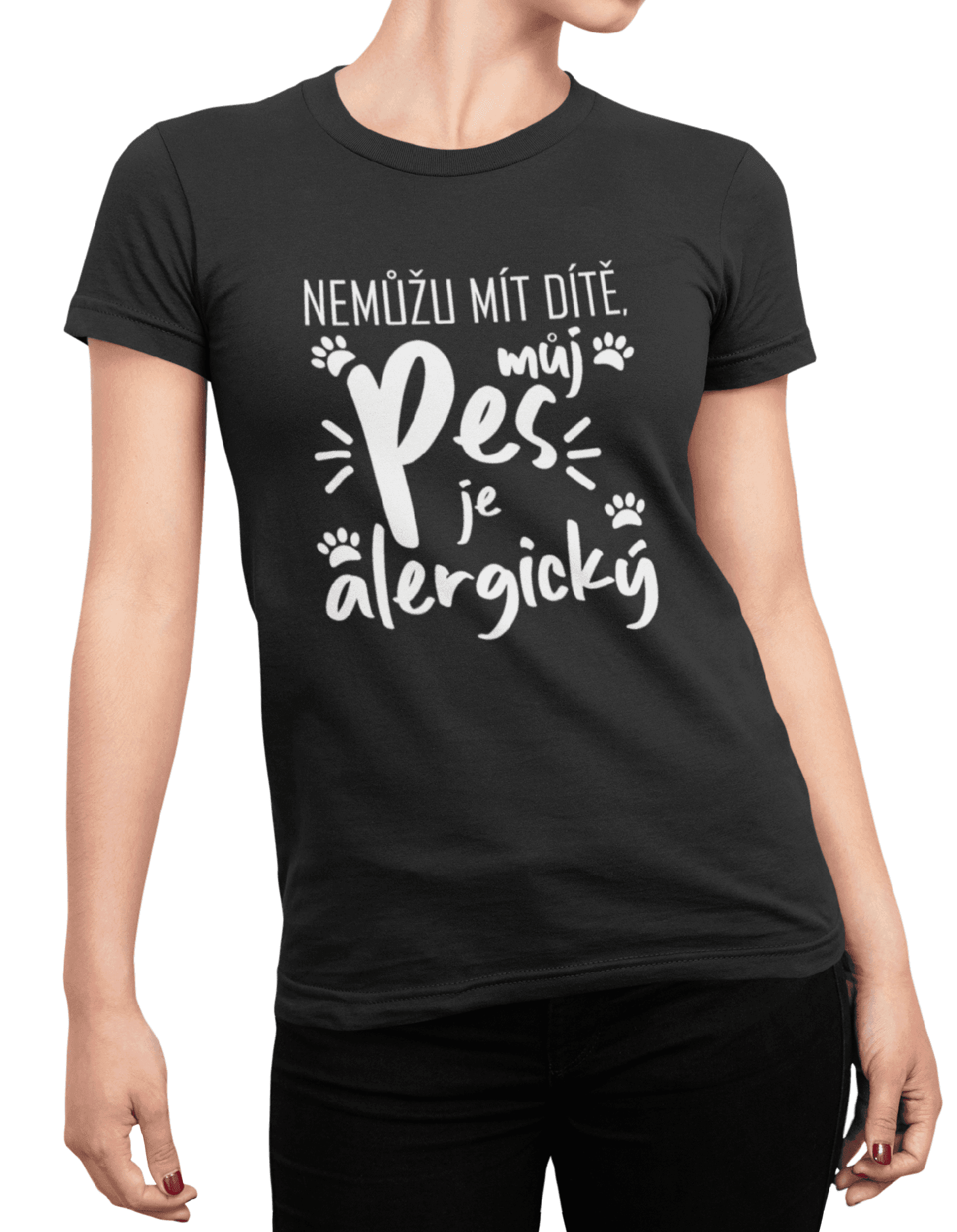 t shirt mockup of a woman posing with cropped face 87 el min