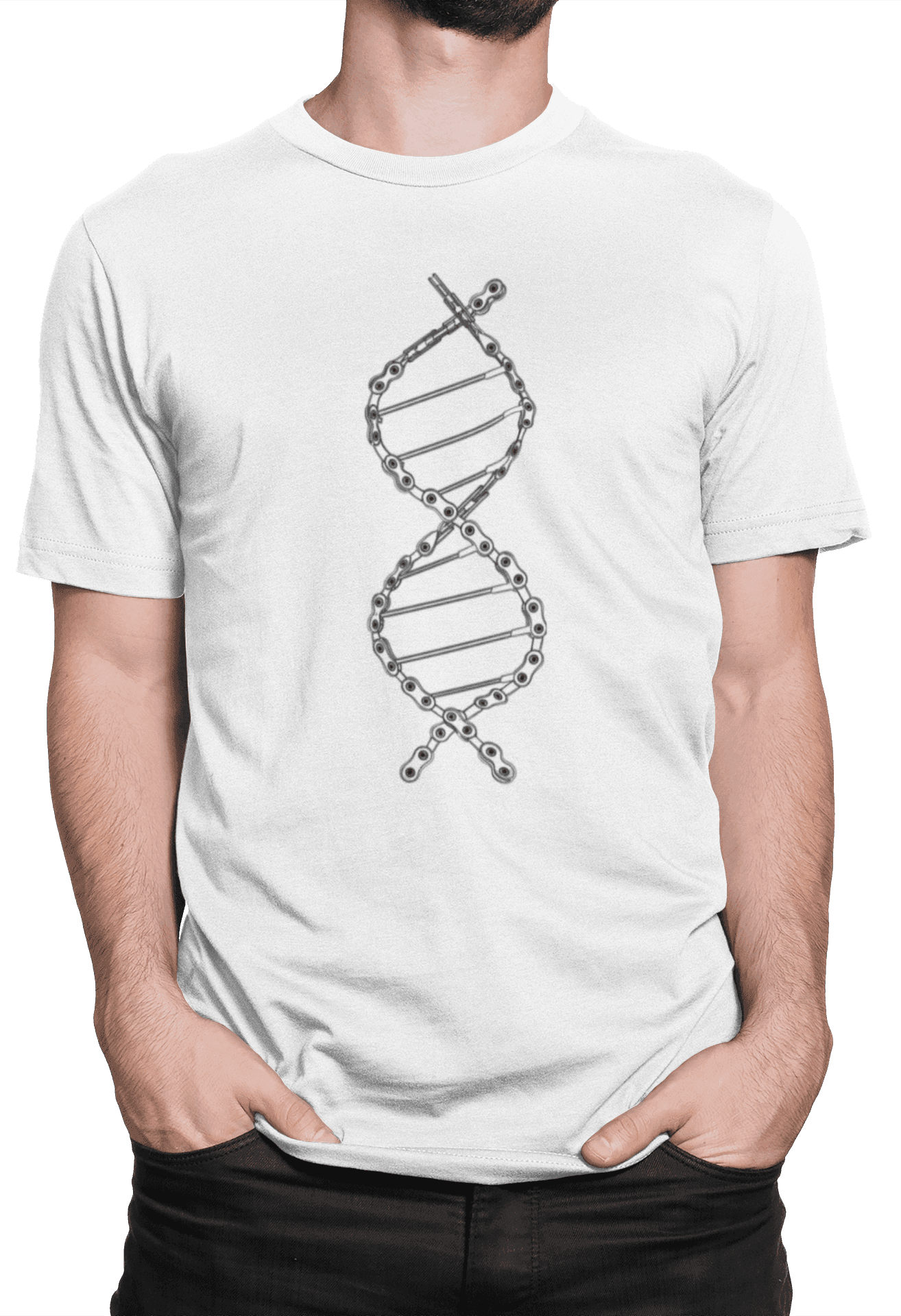 Tričko s potiskem DNA