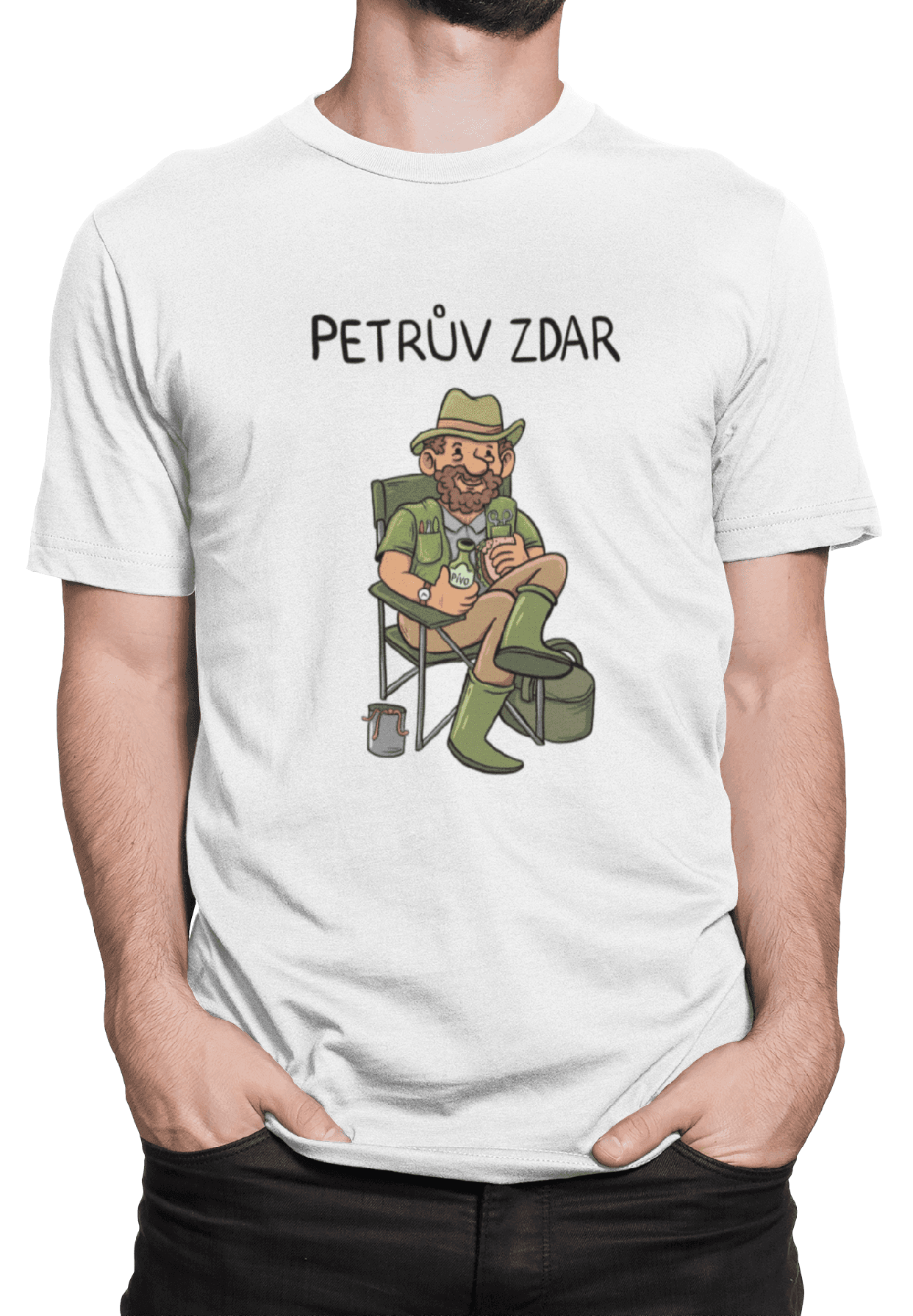 Tričko s potiskem Petrův zdar