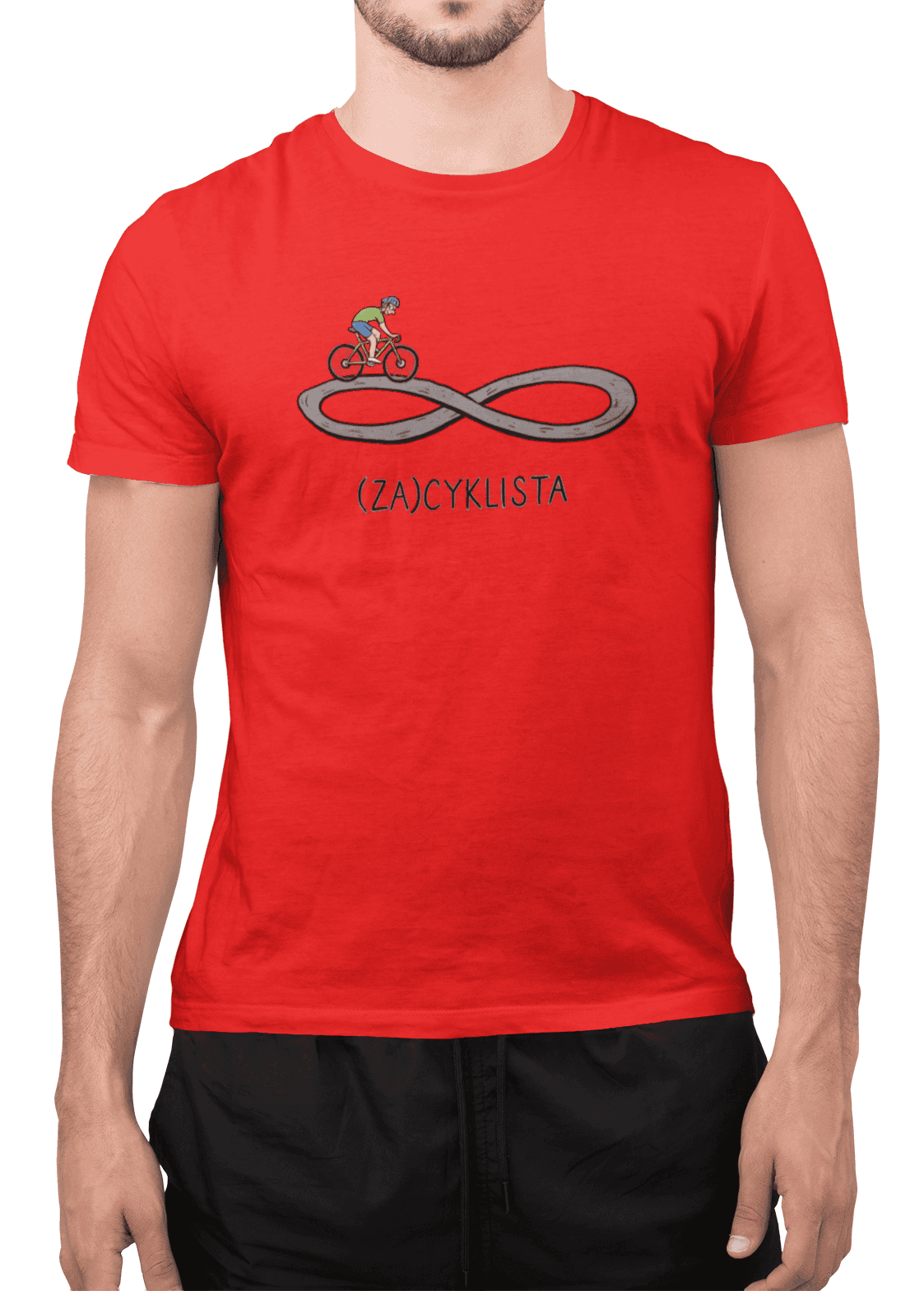 Tričko s potiskem Zacyklista