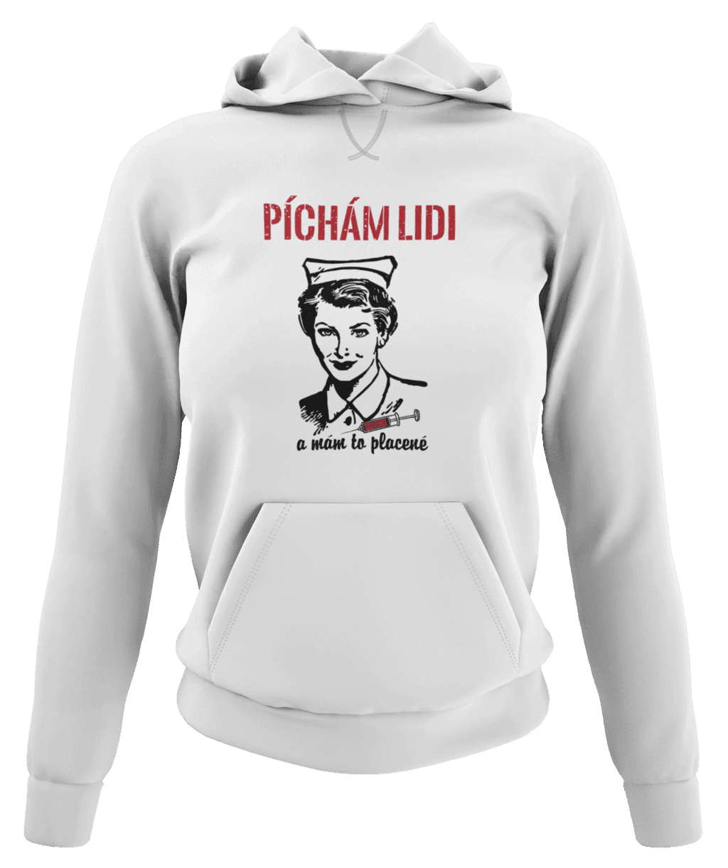 front view mockup of a women s ghosted hoodie 4434 el1 (4) (1)