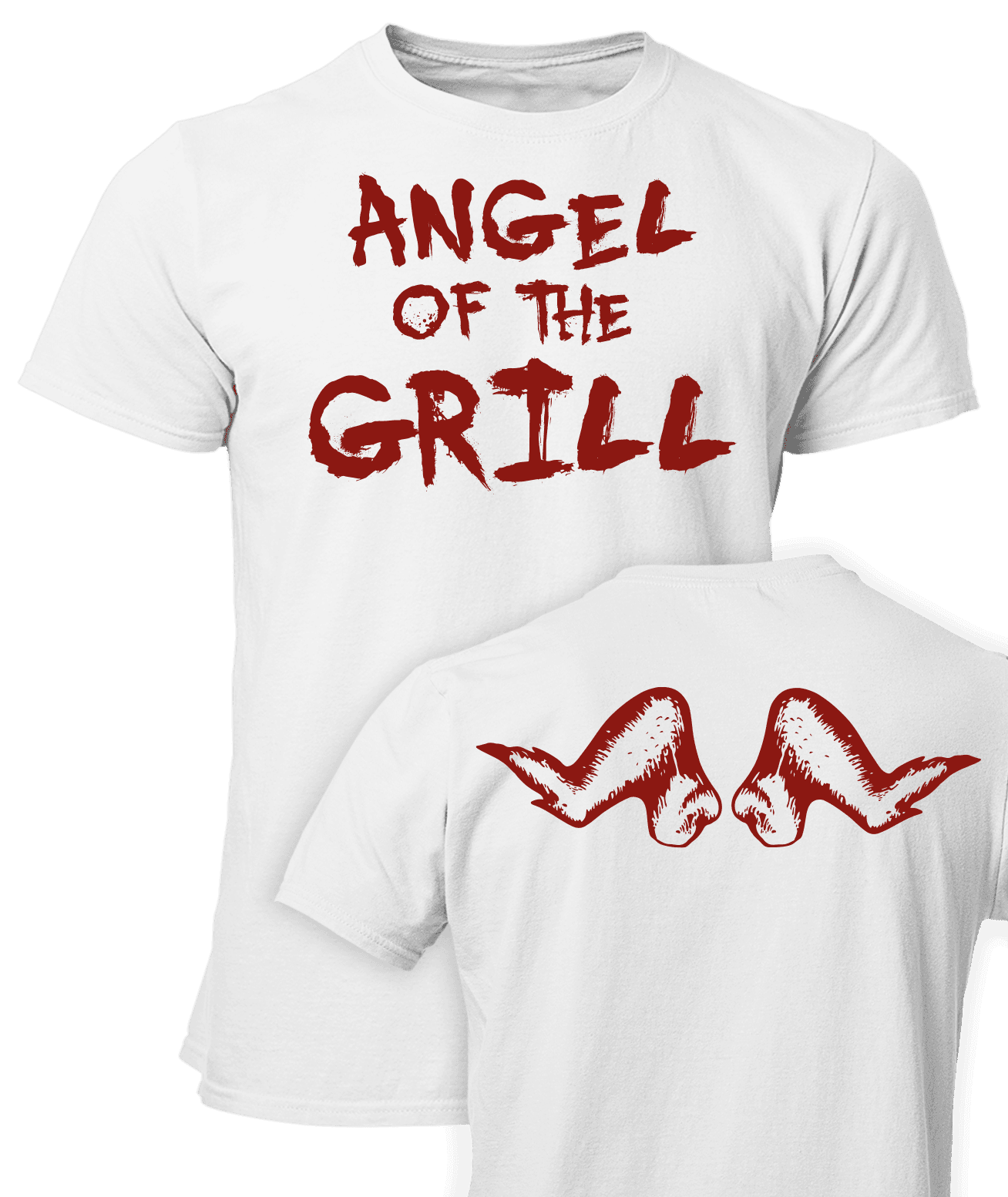 Tričko s potiskem Angel of the grill