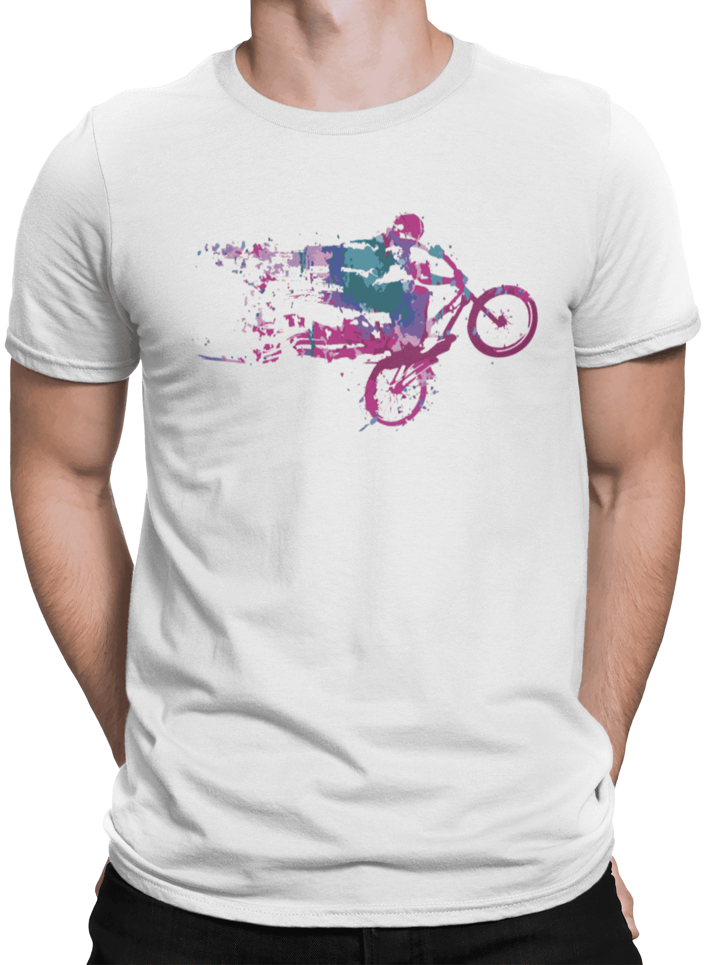 Tričko s potiskem MTB ART