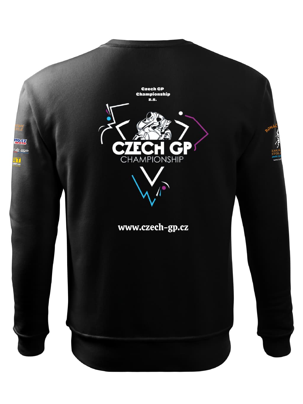 Unisex mikina bez kapsy a kapuce Czech GP Championship