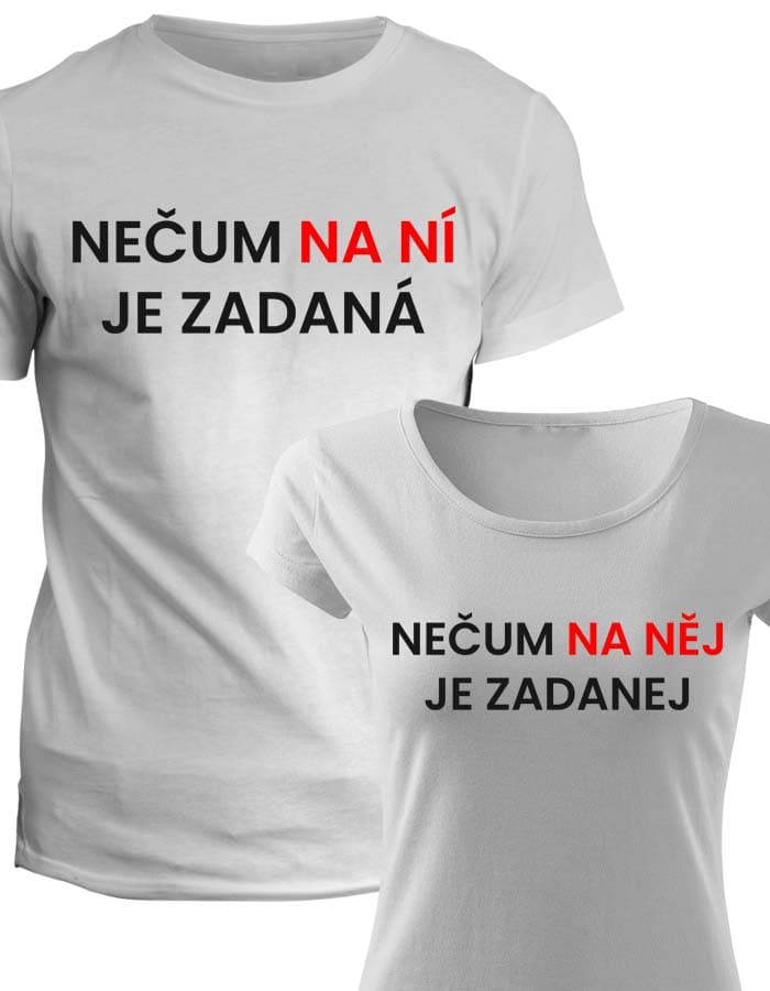 Trička pro páry  Nečum