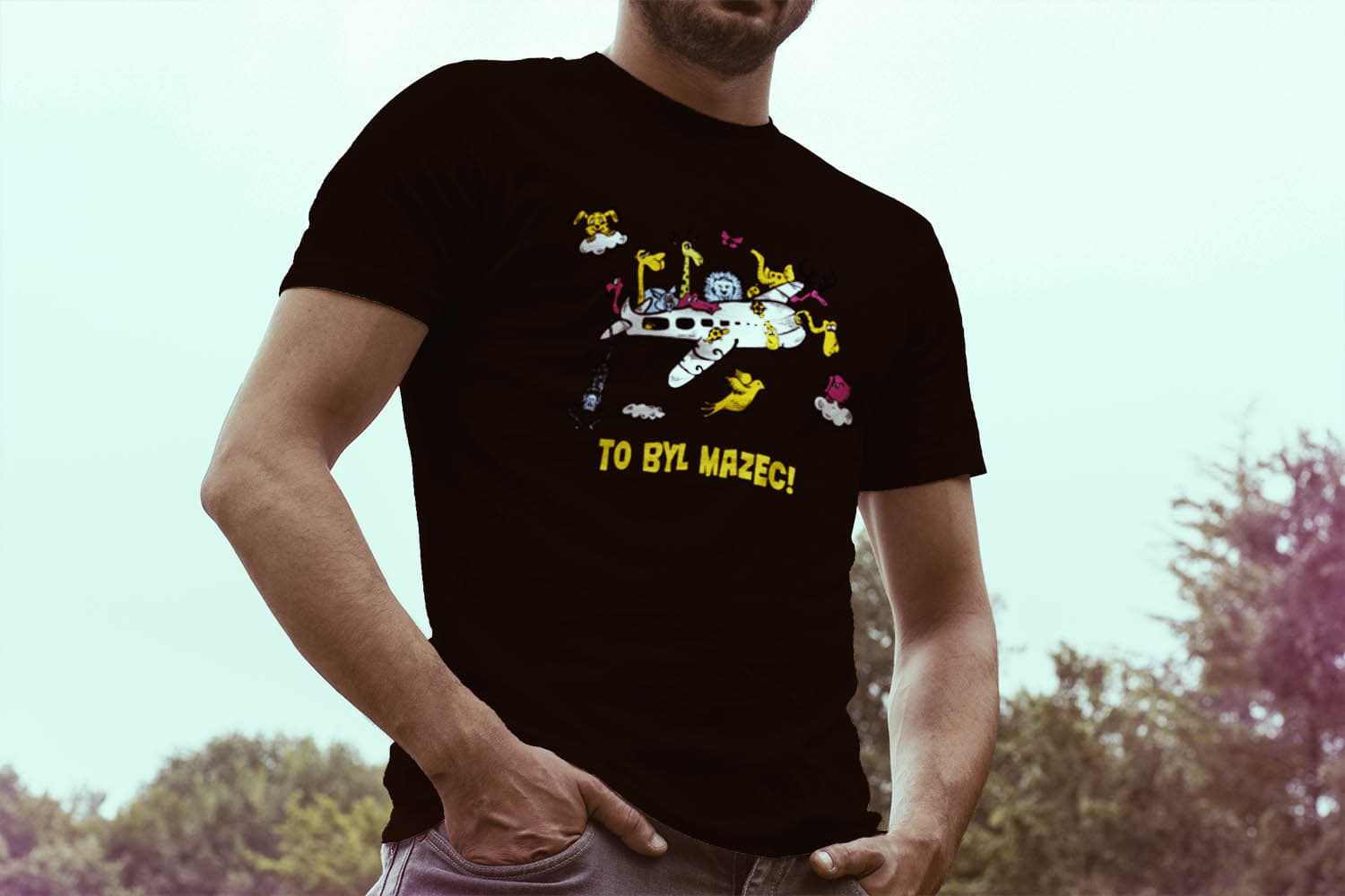 Školní tričko Veselá zvířátka