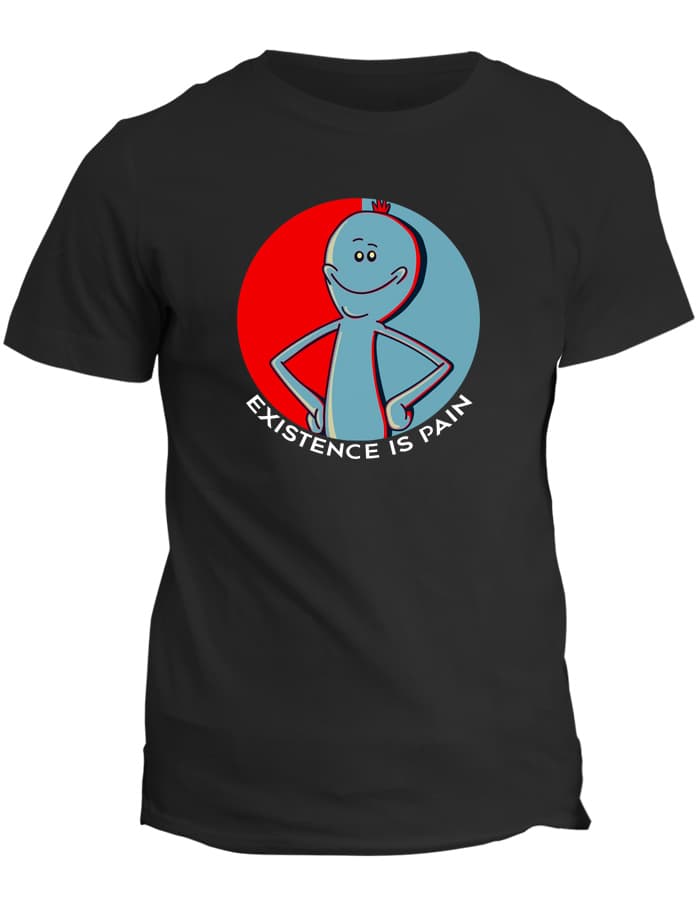 Tričko s potiskem Rick and Morty Existence
