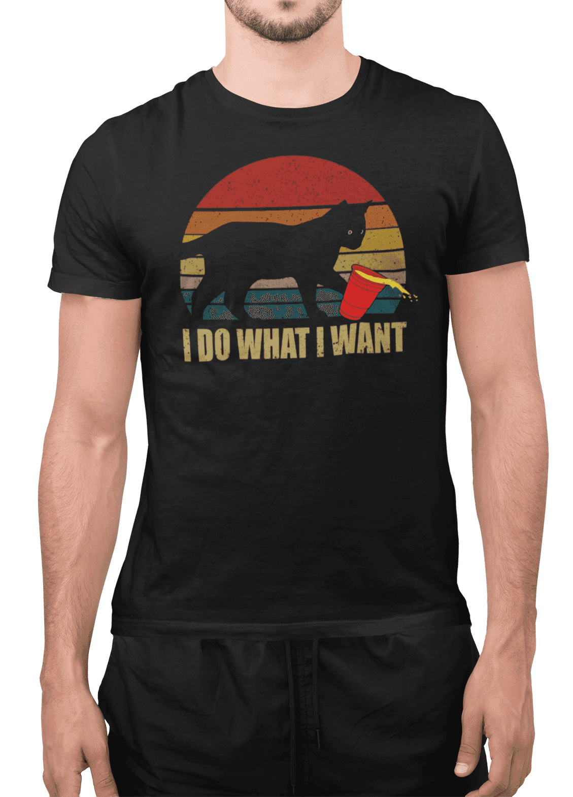 Tričko s potiskem I do what i want