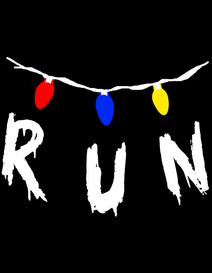 Mikina Stranger Things Run