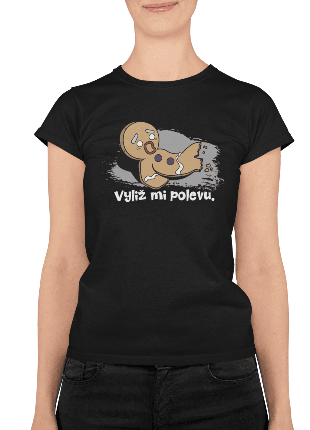 t shirt mockup featuring a smiling woman at a studio m841 (4) (1)