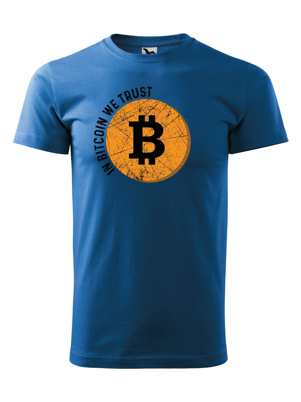 Tričko s potiskem In bitcoin we trust