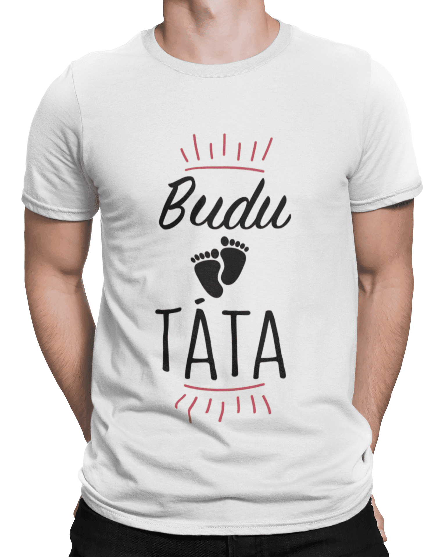Tričko s potiskem Budu táta