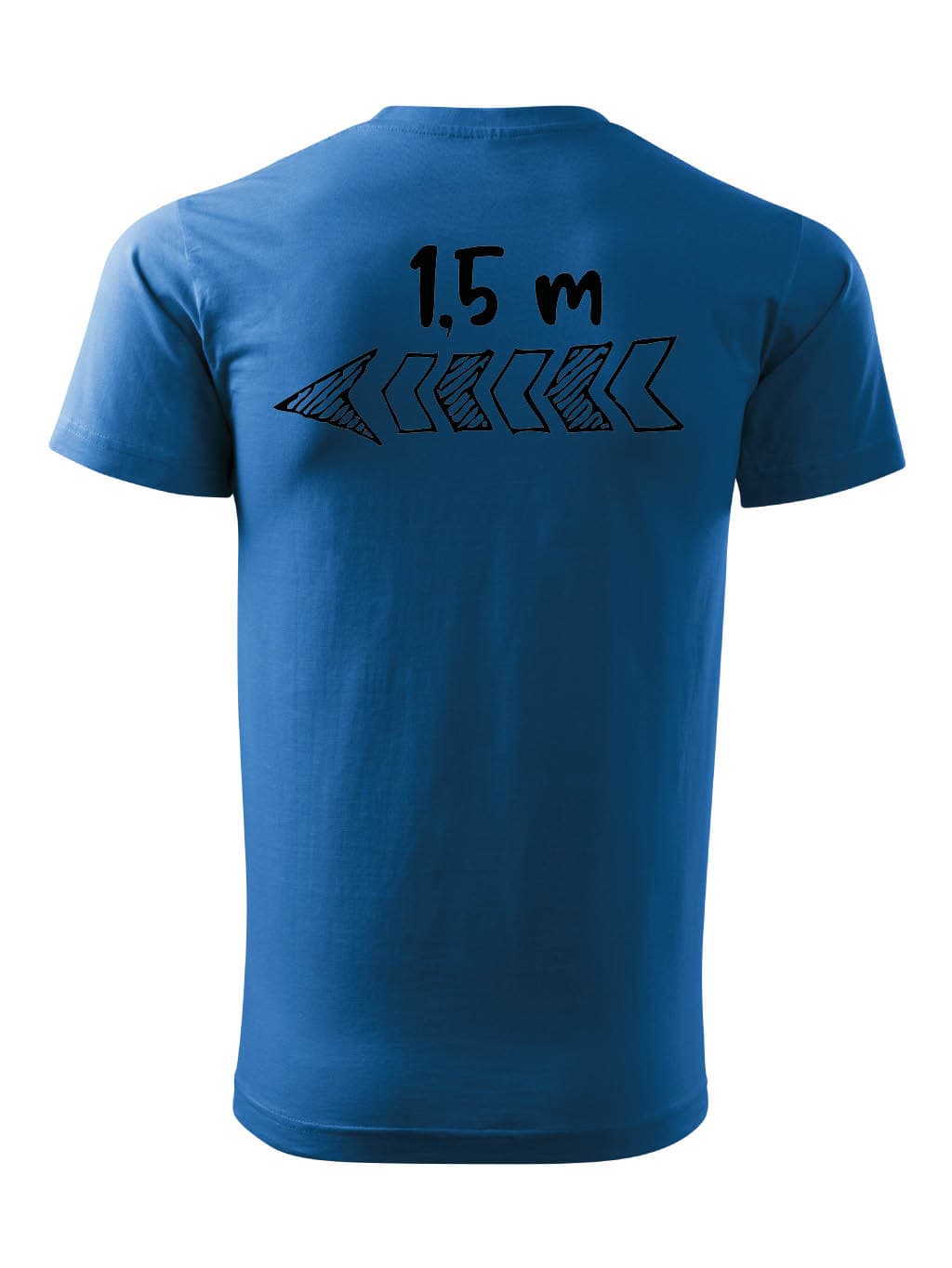 Tričko s potiskem metry