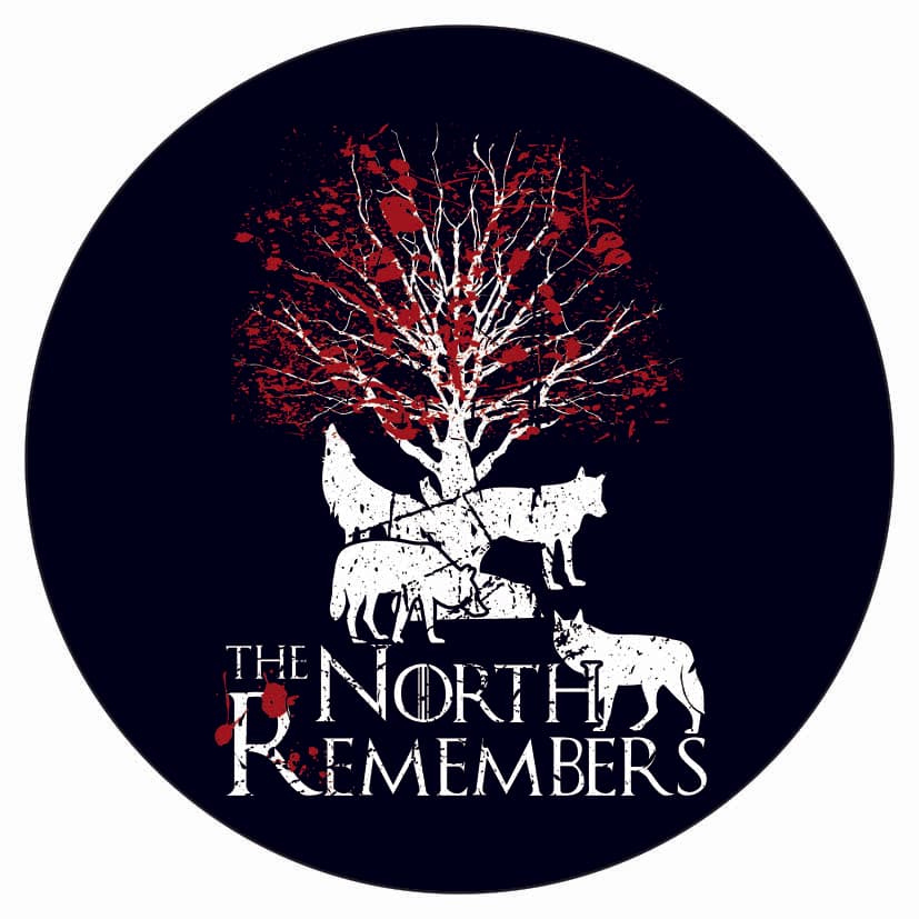 Samolepka GOT North remembers