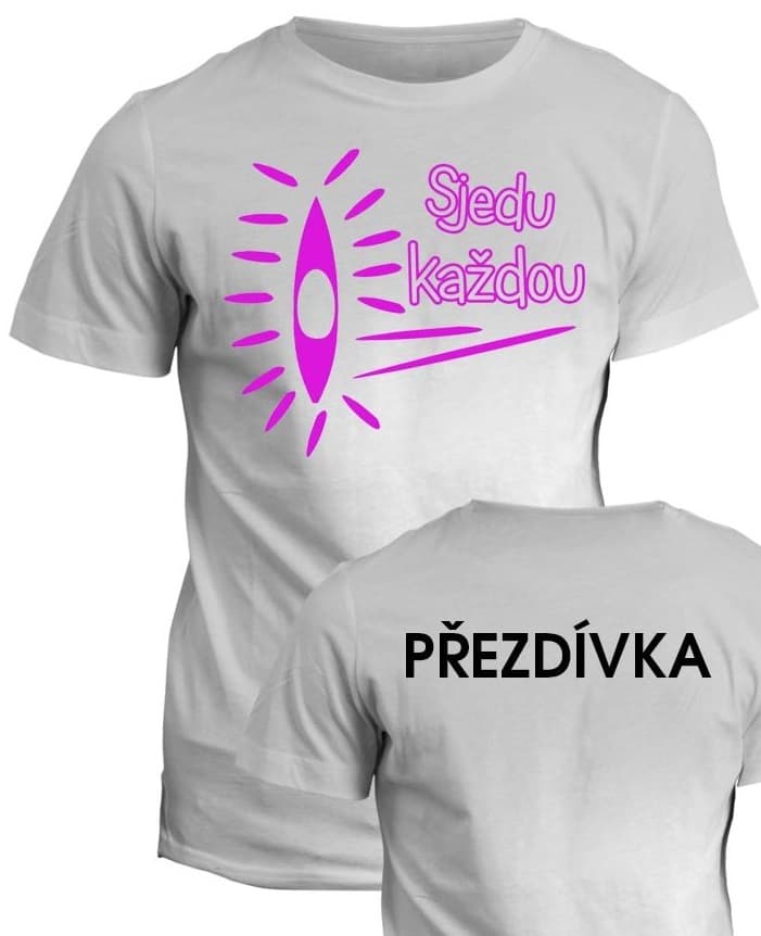 Vodácké tričko Sjedu každou
